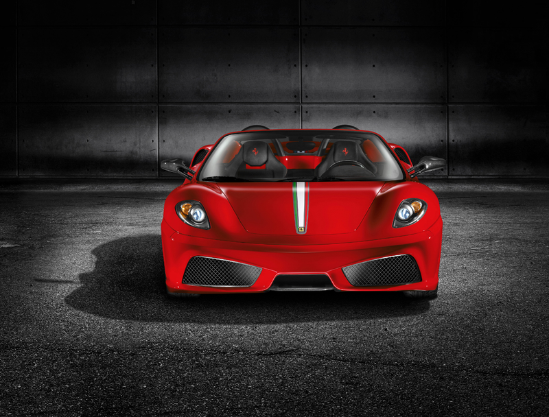 Illustration for article titled Ferrari Scuderia Spider 16M Unveiled Live At Mugello With Stickers, 16 GB Ferrari iPod Touch